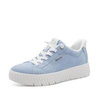 Tamaris Femme Comfort Damen Sneaker Low 8-83720-45 Basket, Lt Blue Suede, 37 EU