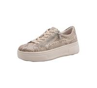 Tamaris Femme Comfort Damen Sneaker Low 8-83726-44 Basket, Beige Snake, 37 EU