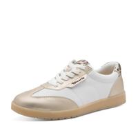 Tamaris Femme Comfort Damen Sneaker Low 8-83741-46 Basket, Or Blanc, 36 EU