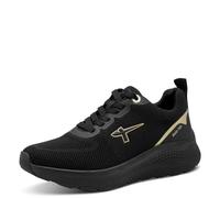 Tamaris Femme Comfort Damen Sneaker Low Duo-tex Basket, Noir uni, 39 EU