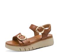 Tamaris Femme Comfort Damen Wedge/Plat Sand Multiadjustable Sandale cale