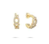 Tamaris femme créoles TJ-0708-E-22 aus 925 argent in IP or