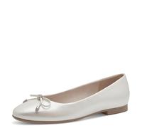 Tamaris Femme Damen 1-22105-44 Ballerines, Blanc nacré, 38 EU