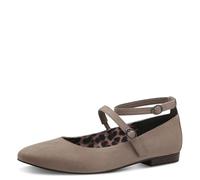 Tamaris Femme Damen 1-22111-44 Ballerines, Taupe, 36 EU