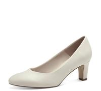 Tamaris Femme Damen 1-22419-41 Escarpins, Blanc cassé Mat, 39 EU