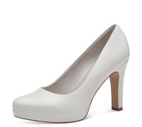 Tamaris Femme Damen 1-22426-41 Pumps, Blanc Mat, 41 EU