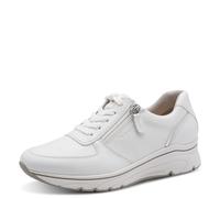 Tamaris Femme Damen 1-23711-42 Basket, Blanc/Argent, 36 EU