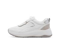 Tamaris Femme Damen 1-23718-46 Basket, Blanc/Argent, 36 EU