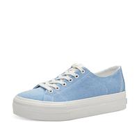 Tamaris Femme Damen 1-23744-42 Sneaker, Bleu Clair, 37 EU