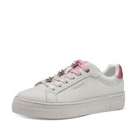 Tamaris Femme Damen 1-23751-44 Basket, Blanc/Rose, 38 EU