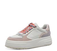 Tamaris Baskets basses rose / blanc cassé, Taille 41
