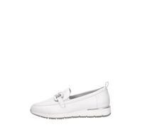 Tamaris Femme Damen 1-24705-46 Basket, Cuir Blanc, 37 EU