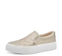 Tamaris Femme Damen 1-24718-42 Mocassins, Lt Gold Glam, 36 EU
