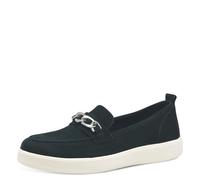 Tamaris Femme Damen 1-24749-44 Mocassin, Daim Bleu Marine, 41 EU