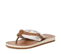 Tamaris Femme Damen 1-27109-42 Mocassin, Crème/Logo, 36 EU