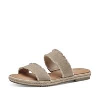 Tamaris Femme Damen 1-27130-42 Sandale Plate, Beige, 36 EU