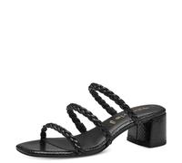 Tamaris Femme Damen 1-27234-42 Sandale à Talon, Black, 38 EU