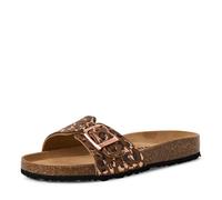 Tamaris Femme Damen 1-27520-42 Mocassin, Cognac/Léopard, 38 EU