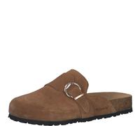 Tamaris Femme Damen 1-27602-42 Sandale Plate, Cognac, 36 EU