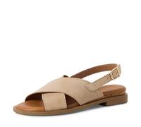 Tamaris Femme Damen 1-28102-44 Sandale Plate, Beige, 41 EU