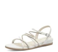 Tamaris Femme Damen 1-28103-42 Sandale Plate, Blanche, 37 EU