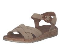 Tamaris Femme Damen 1-28129-44 Sandale Plate, Marron Clair, 40 EU