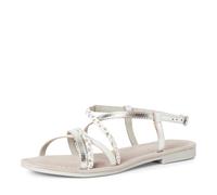 Tamaris Sandales Mode Femme 1-28139-44, Pointure:38 EU, La Couleur:Argent
