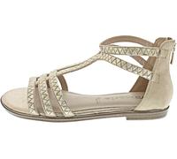 Tamaris Femme Damen 1-28149-44 Sandale Plate, Beige, 38 EU