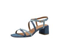 Tamaris Femme Damen 1-28204-42 Sandale à Talon, Denim Comb, 37 EU