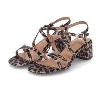 Tamaris Femme Damen 1-28204-42 Sandale à Talon, Léopard, 40 EU