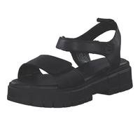 Tamaris Femme Damen 1-28209-44 Sandale cale, Noir, 38 EU