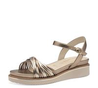 Tamaris Femme Damen 1-28218-44 Sandale cale, Bronze Bronze, 40 EU
