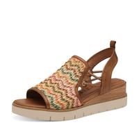 Tamaris Femme Damen 1-28240-44 Sandale cale, Multicolore, 38 EU