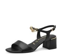 Tamaris Femme Damen 1-28245-44 Sandale à Talon, Noir, 36 EU