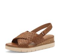 Tamaris Femme Damen 1-28251-44 Sandale cale, Marron Cognac, 40 EU