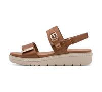 Tamaris Femme Damen 1-28264-44 Sandale à Talon, Cuir de Cognac, 38 EU