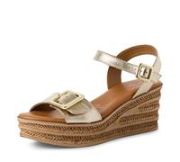 Tamaris Femme Damen 1-28310-44 Racine Accueil Femme Chaussures-femme Sandales, Doré Clair, 39 EU
