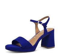 Tamaris Femme Damen 1-28343-44 Sandale à Talon, Bleu Roi, 39 EU