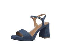 Tamaris Femme Damen 1-28343-44 Sandale à Talon, Denim, 36 EU