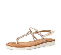 Tamaris Femme Damen 1-28601-44 Sandale Plate, Peach Comb, 40 EU