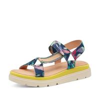 Tamaris Femme Damen 1-28703-44 Sandale cale, Blue Comb, 38 EU