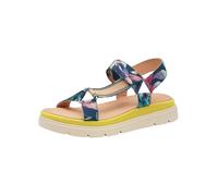 Tamaris Femme Damen 1-28703-44 Sandale cale, Blue Comb, 38 EU