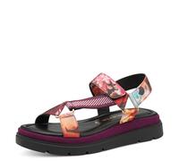 Tamaris Femme Damen 1-28703-44 Sandale cale, Dark Pink Comb, 39 EU