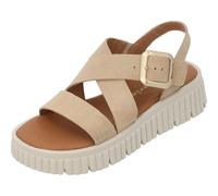 Tamaris Femme Damen 1-28705-44 Sandale cale, Beige, 41 EU