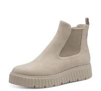 Tamaris Femme Damen Boot Flat 1-25420-45 Bottine, Gris Clair, 38 EU