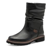 Tamaris Femme Damen Boot Flat 1-25484-45 Bottine, Noir, 39 EU