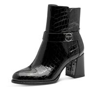 Tamaris Femme Damen Boot Heel 1-25337-45 Bottine, Black Croco, 40 EU