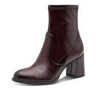 Tamaris Femme Damen Boot Heel 1-25357-41 Bottine, Brevet Merlot, 37 EU
