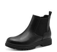 Tamaris Femme Damen Chelsea 1-25440-45 Bottine, Cuir Noir, 39 EU