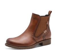 Tamaris Femme Damen Chelsea 1-25821-45 Bottine, Cuir de Cognac, 40 EU